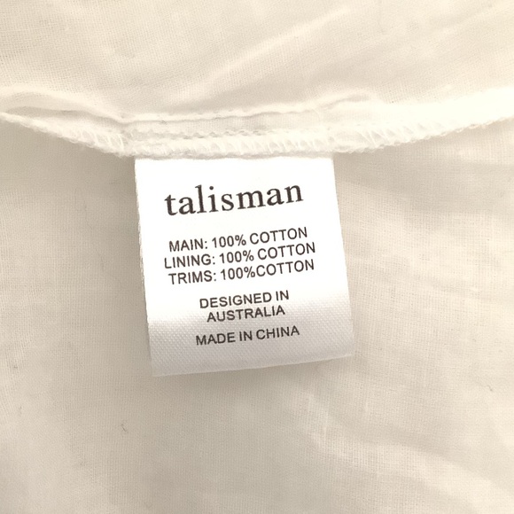 Elegant talisman White Embroidered Maxi Dress. - Picture 16 of 16